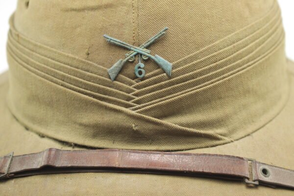 CAPACETE COLONIAL DO EXÉRCITO DE PORTUGAL - ANOS 30 - Imagem 7