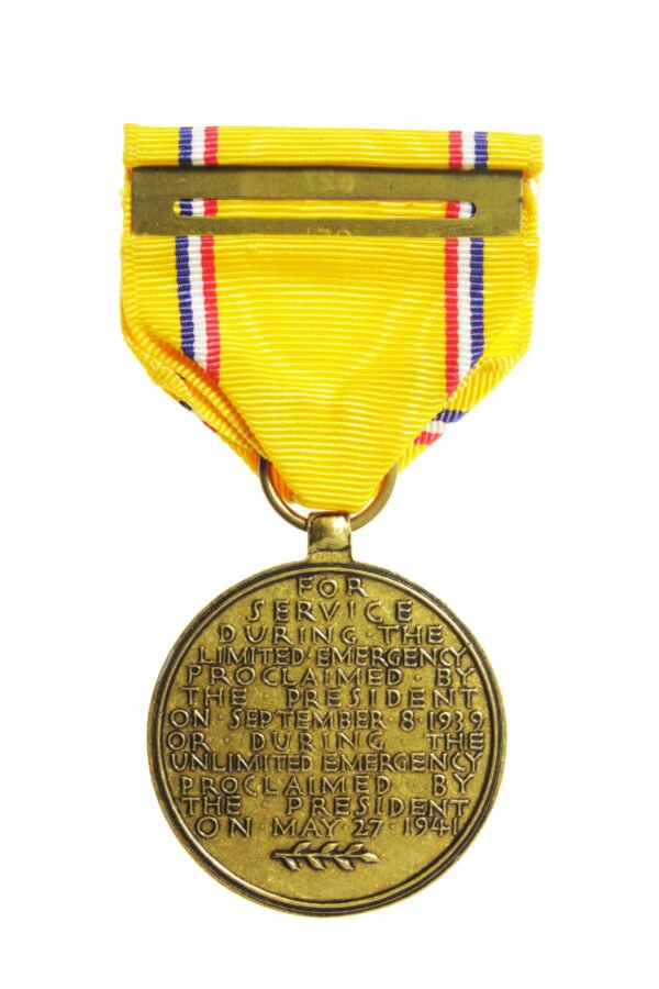 MEDALHA AMERICAN DEFENSE 1939 – 1941 ∙ II GUERRA - Imagem 5