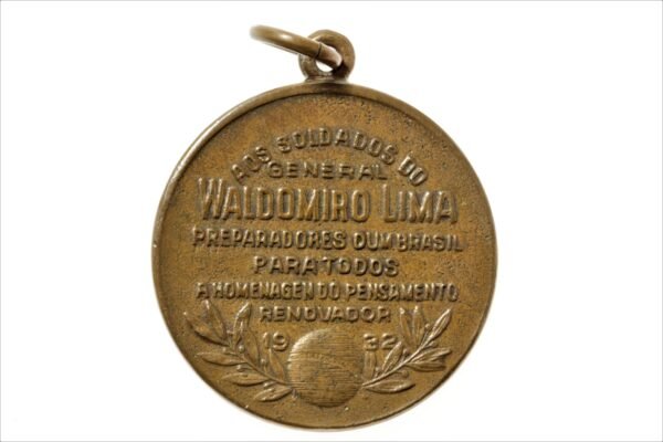 MEDALHA AOS SOLDADOS DO GENERAL WALDOMIRO LIMA – 1932 - Image 2