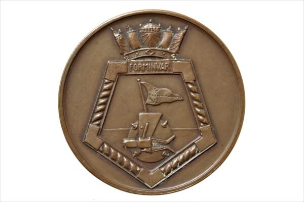 MEDALHA DA ForMinVar - FORÇA DE MINAGEM E VARREDURA ∙ MARINHA DO BRASIL -1965