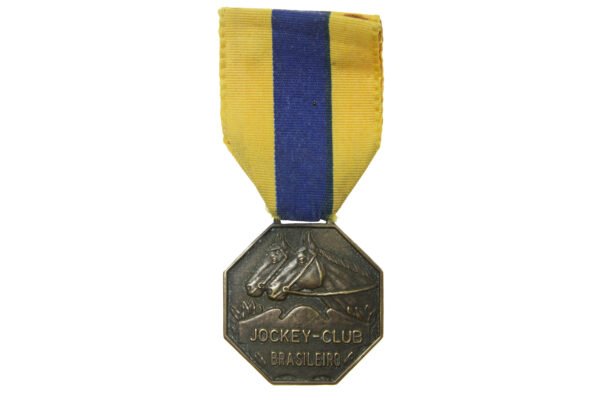 MEDALHA / CONDECORAÇÃO DO JOCKEY CLUB BRASILEIRO