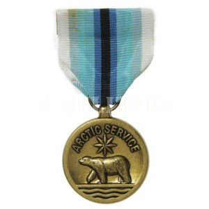 MEDALHA ARCTIC SERVICE DA GUARDA COSTEIRA