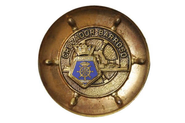 ANTIGA INSÍGNIA DO CRUZADOR BARROSO C11 – MARINHA DO BRASIL
