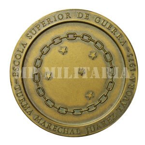 MEDALHA TURMA MARECHAL JUAREZ TAVORA DA ESCOLA SUPERIOR DE GUERRA ESG – 1975