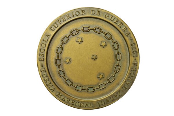 MEDALHA TURMA MARECHAL JUAREZ TAVORA DA ESCOLA SUPERIOR DE GUERRA ESG – 1975
