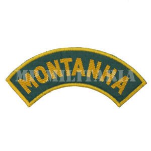 PATCH DO DISTINTIVO DO ESTÁGIO BÁSICO DO COMBATENTE DE MONTANHA