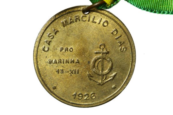 MEDALHA CASA MARCILHO DIAS • PRO MARINHA – 1926 - Imagem 2