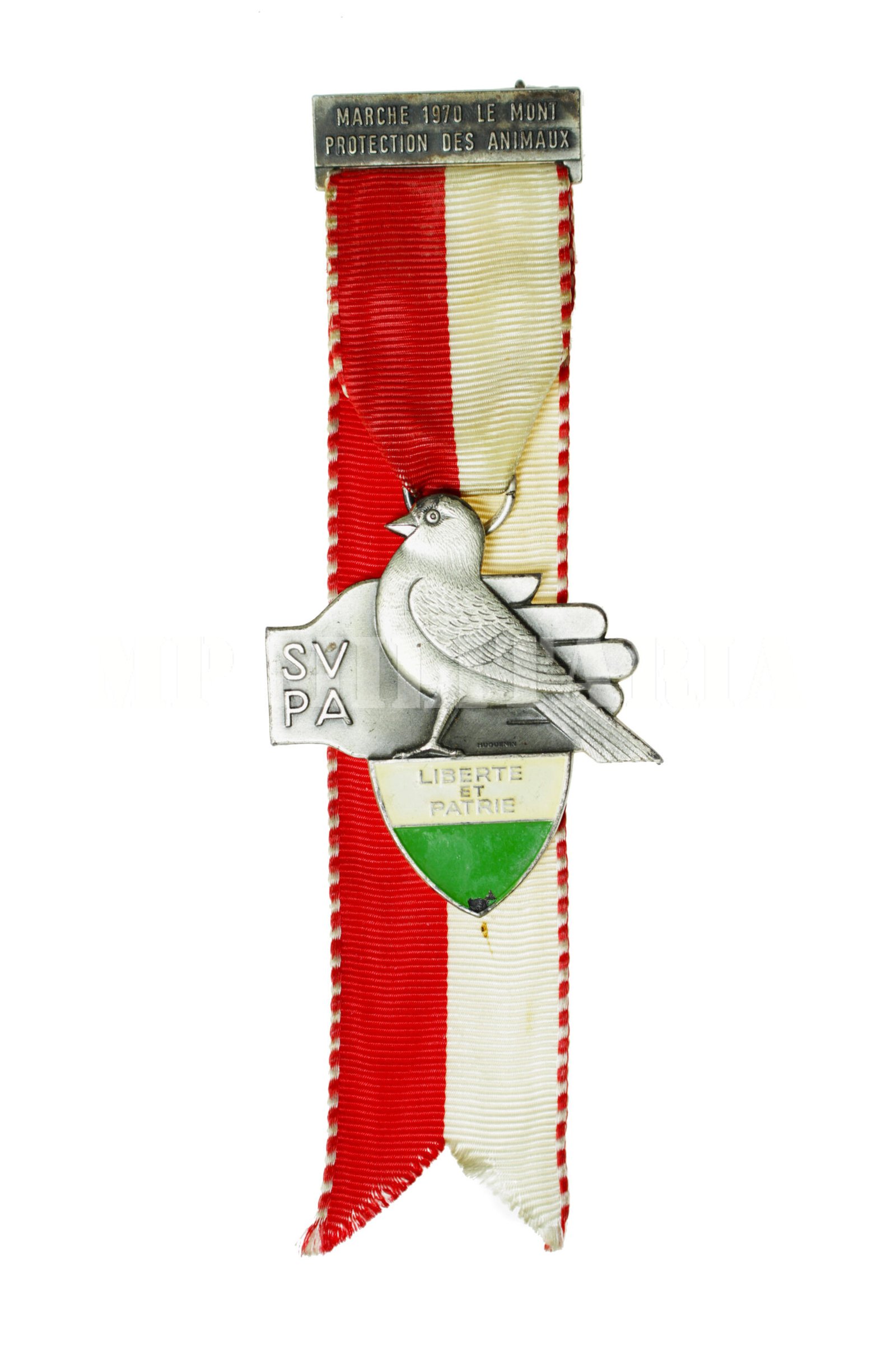 MEDALHA DA MARCHA DE PROTEÇÃO DE ANIMAIS DE 1970 – SUÍÇA - Imagem 2