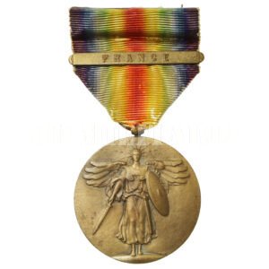 MEDALHA DA VITORIA I GUERRA COM PASSADOR ∙ FRANCE