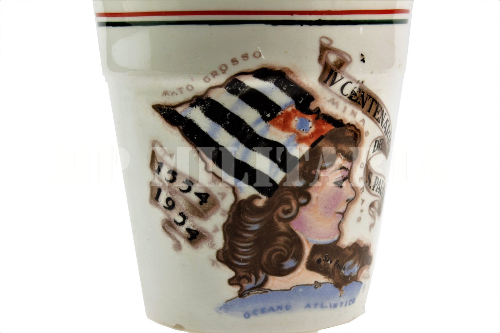 COPO COMEMORATIVO DA PAULISTINHA ∙ IVº CENTENÁRIO DE SÃO PAULO 1954 - Imagem 2