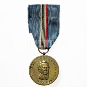 MEDALHA DO CENTENÁRIO DE TOBIAS DE AGUIAR FORÇA PÚBLICA DE SÃO PAULO – 1957