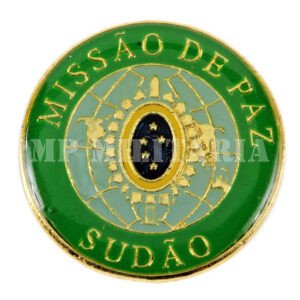 DISTINTIVO DO EXÉRCITO BRASILEIRO DA MISSÃO DE PAZ NO SUDÃO ∙ UNMIS – ONU