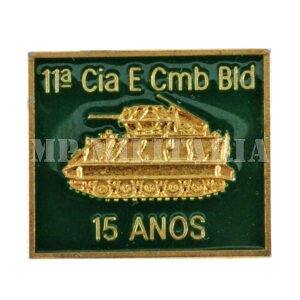 PIN COMEMORATIVO DA 11ª COMPANHIA DE ENGENHARIA DE COMBATE BLINDADA