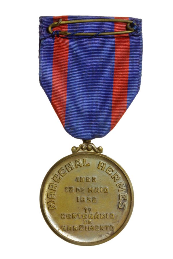 MEDALHA MARECHAL HERMES - GRAU BRONZE – 1955 - Imagem 5