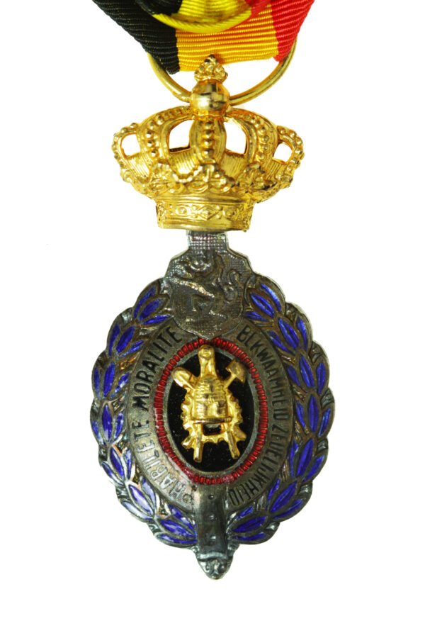 MEDALHA BELGA DO TRABALHO DE I CLASSE - COMPLETA - Image 6