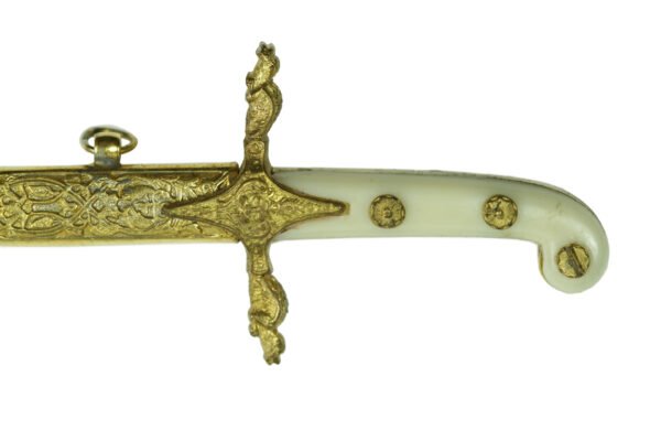 ANTIGA MINIATURA DO ESPADIM DA AMAM - ESPADA DE CAXIAS - Image 8