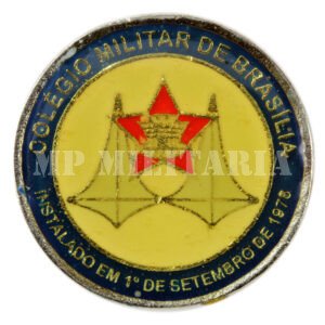 MEDALHA CHALLENGE COIN DO COLÉGIO MILITAR DE BRASILIA - 2008