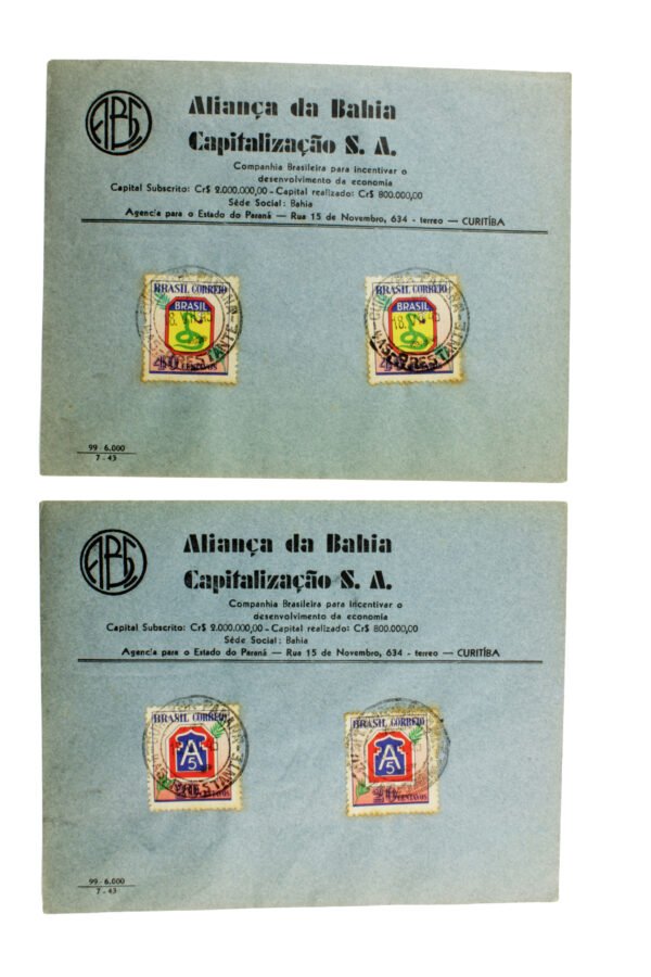 COLEÇÃO DE ENVELOPES COM SELOS DA FEB ∙ 1º DIA CIRCULAÇÃO – II GUERRA - Image 3
