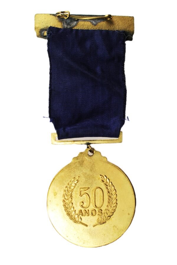 MEDALHA 50 ANOS DA LOJA LUZ DA RESTAURAÇÃO DO RIO DE JANEIRO – MAÇONARIA - Imagem 5