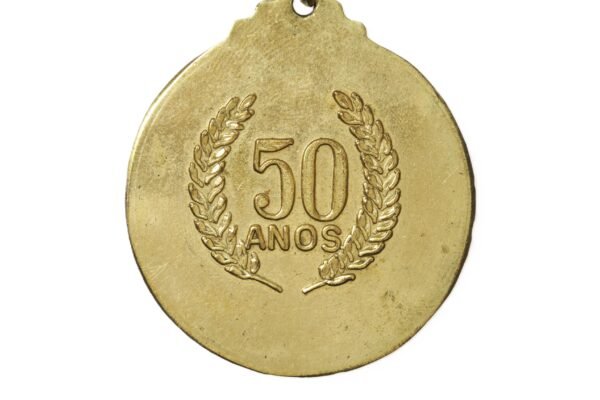 MEDALHA 50 ANOS DA LOJA LUZ DA RESTAURAÇÃO DO RIO DE JANEIRO – MAÇONARIA - Imagem 4