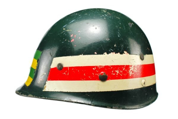 CAPACETE DO EXTINTO 2º BATALHÃO DE GUARDAS DE SÃO PAULO 2º BG – ANOS 70 - Imagem 4