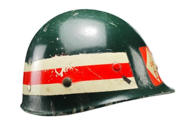 CAPACETE DO EXTINTO 2º BATALHÃO DE GUARDAS DE SÃO PAULO 2º BG – ANOS 70 - Imagem 5