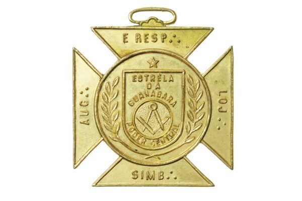 MEDALHA BENEMÉRITO • ESTRELA DA GUANABARA, PODER CENTRAL – MAÇONARIA