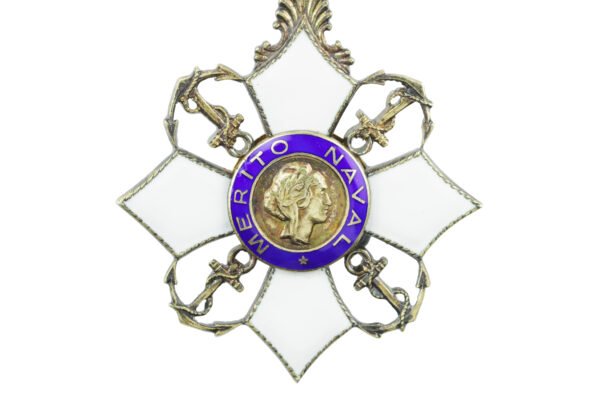 ANTIGA MEDALHA DA ORDEM DO MÉRITO NAVAL EUB – GRAU OFICIAL - Imagem 3