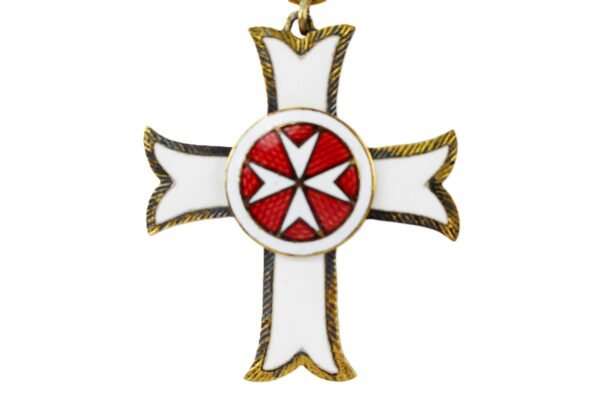MEDALHA CRUZ DE MÉRITO, DA ORDEM SOBERANA MILITAR HOSPITALEIRA DE SÃO JOÃO DE JERUSALÉM, DE RODES E DE MALTA