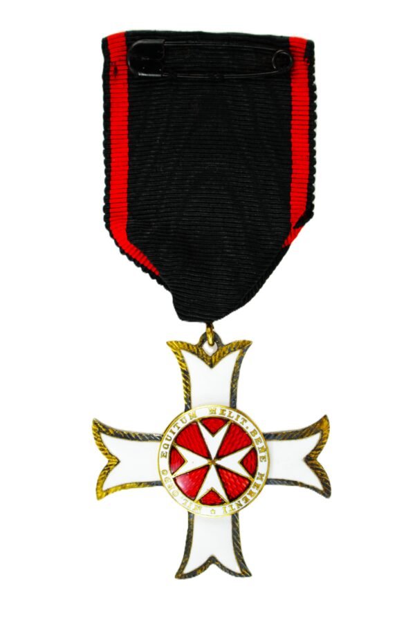 MEDALHA PRO PIIS MERITIS MELITENSI, DA ORDEM SOBERANA MILITAR HOSPITALEIRA DE SÃO JOÃO DE JERUSALÉM, DE RODES E DE MALTA - Imagem 6