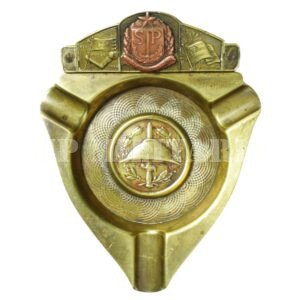 RARO CINZEIRO – BRASÃO, CAPACETE E ESPADA - REVOLUÇÃO DE 1932
