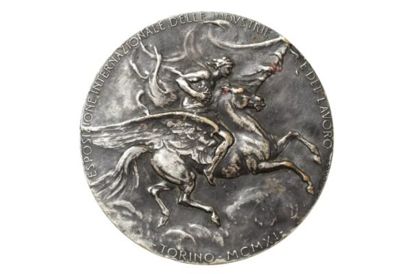 MEDALHA DA EXPOSIÇÃO INTERNACIONAL DAS INDÚSTRIAS E DO TRABALHO DE TORINO – 1911