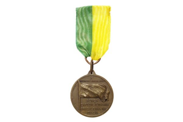 MEDALHA DA FEB FEITA NA ITÁLIA PELA LIBERDADE DO MUNDO - II GUERRA