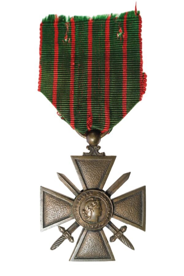 MEDALHA CROIX DE GUERRE DE 1914 • 1918 – I GUERRA - Imagem 2