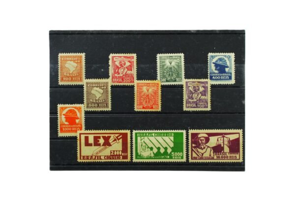 SÉRIE COMPLETA DOS SELOS DA REVOLUÇÃO DE 1932