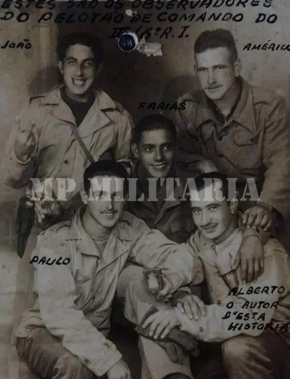 RARA ESCULTURA DE MARMORE DO 5º EXÉRCITO • FEB – II GUERRA - Imagem 2