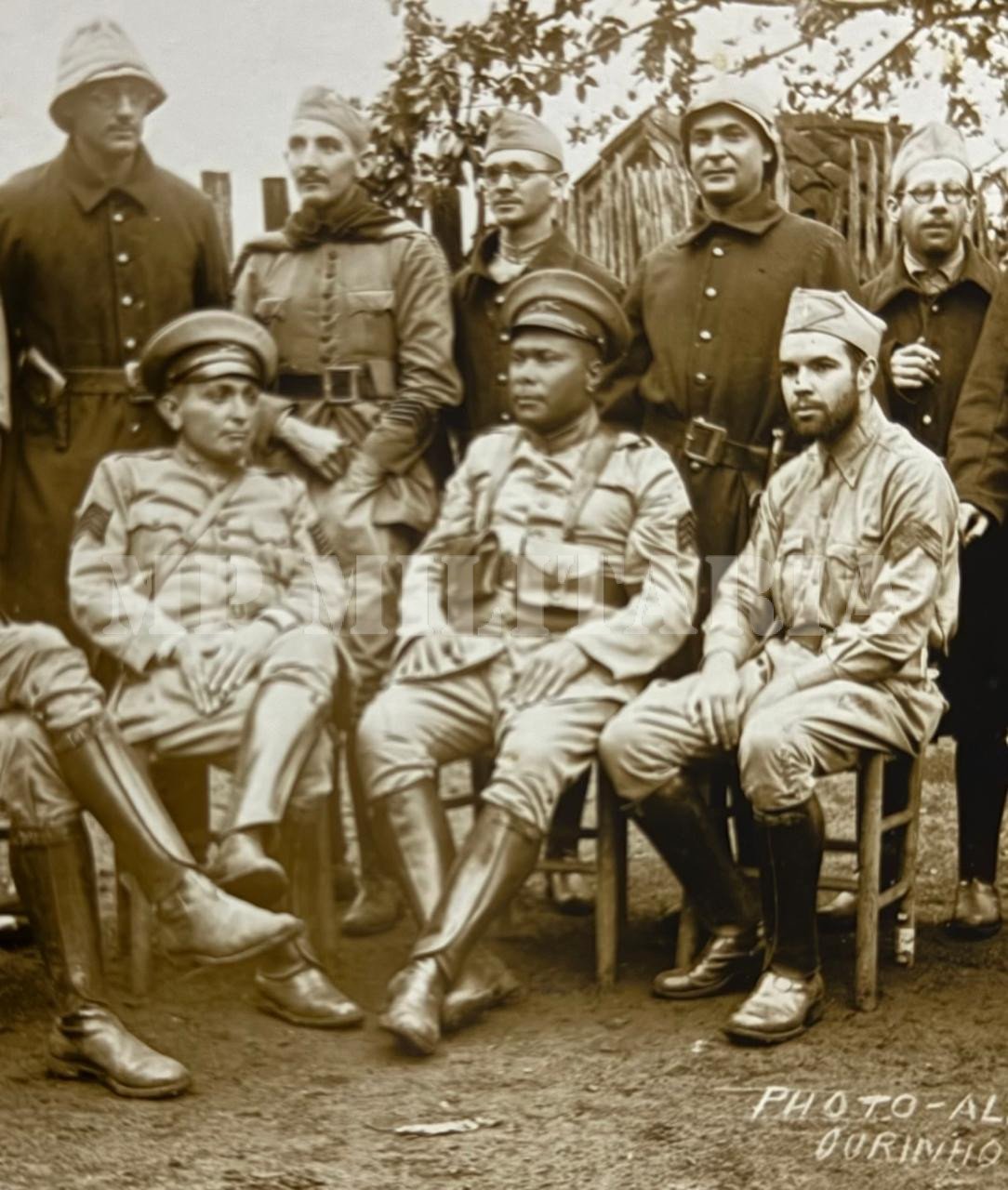 RARA DIVISA DE PRIMEIRO SARGENTO DA REVOLUÇÃO DE 1932 - Imagem 2