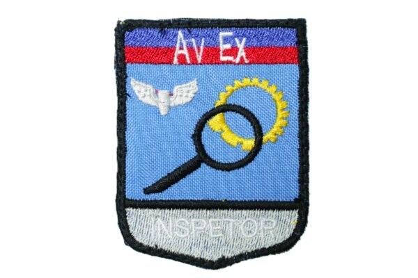 PATCH / DISTINTIVO DE INSPETOR DA AVIAÇÃO DO EXÉRCITO BRASILEIRO