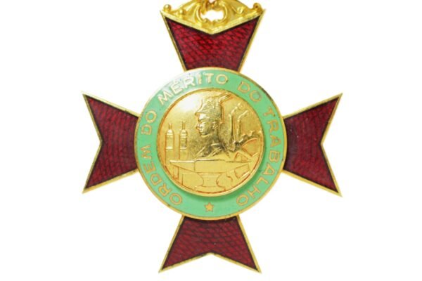 MEDALHA DA ORDEM DO MÉRITO DO TRABALHO • GRAU COMENDADOR – ANOS 1950 - Imagem 5