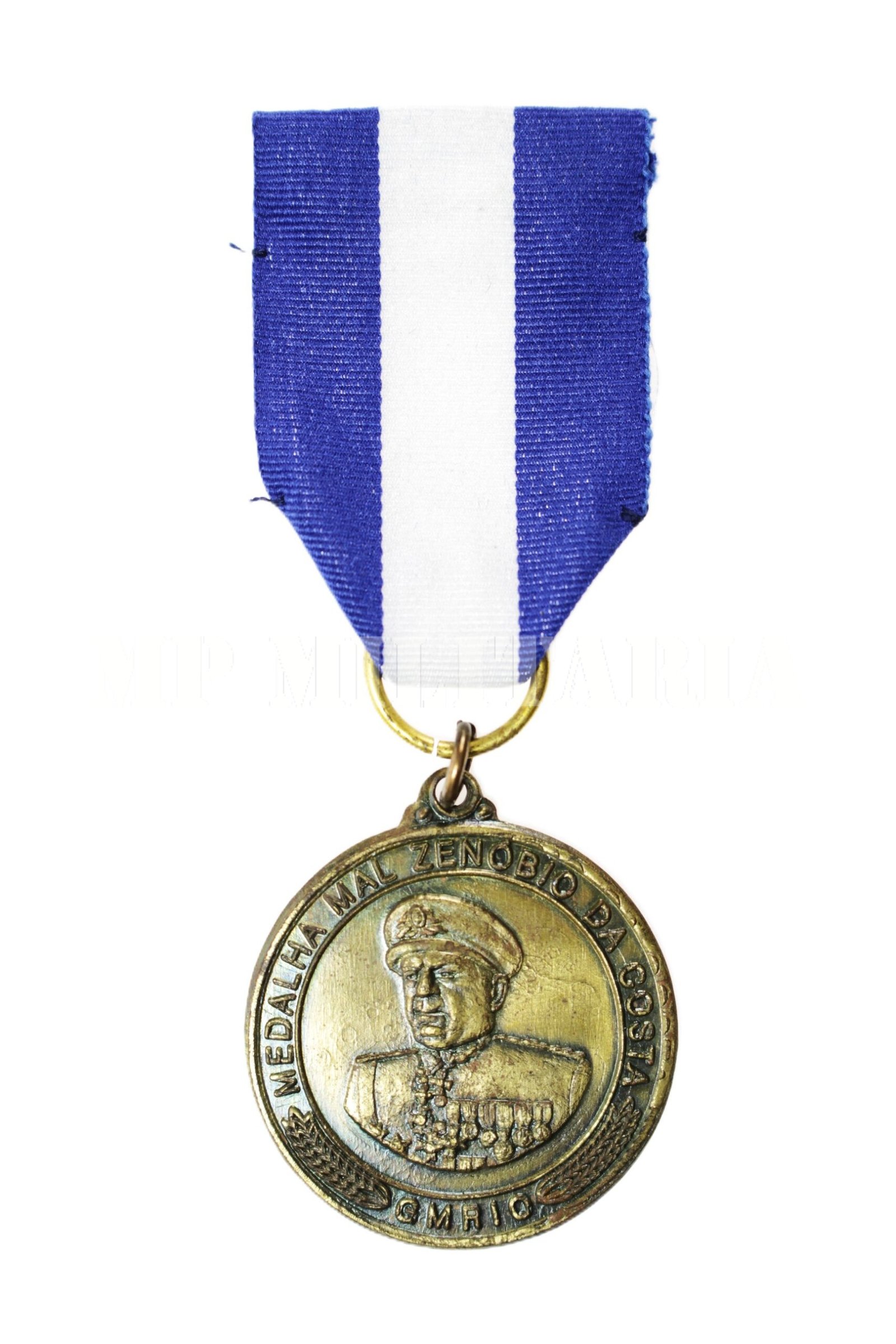 MEDALHA MARECHAL ZENÓBIO DA COSTA DA GUARDA MUNICIPAL DO RIO DE JANEIRO - Imagem 2
