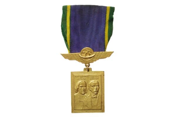 MEDALHA BARTHOLOMEU DE GUSMÃO, SANTOS DUMONT / FUNDAÇÃO SANTOS DUMONT – 1959