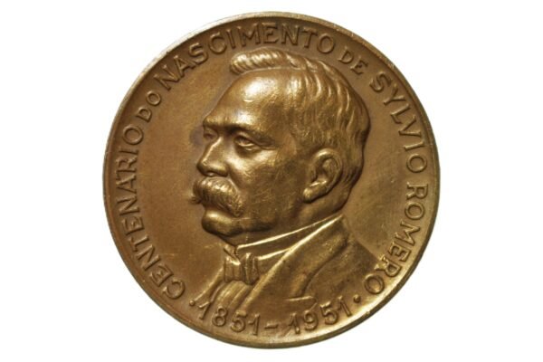MEDALHA DO CENTENÁRIO DO NASCIMENTO DE SYLVIO ROMERO 1851 – 1951