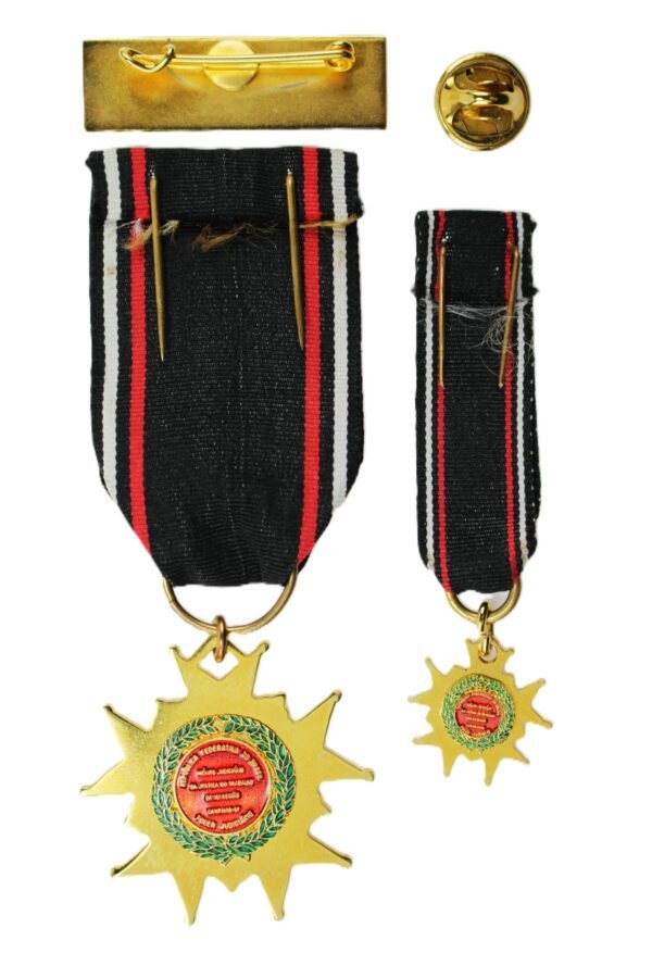 MEDALHA ORDEM DO MÉRITO JUDICIÁRIO DA JUSTIÇA DO TRABALHO DE CAMPINAS SP - Imagem 6