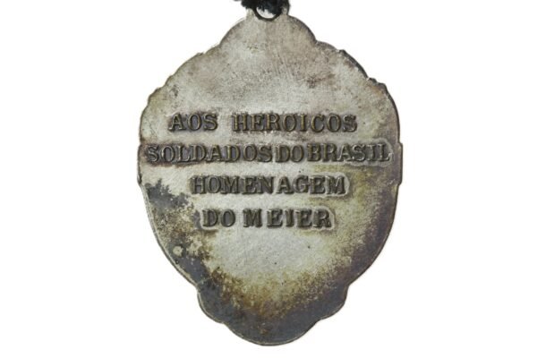 RARA MEDALHA DE HOMENAGEM DO BAIRRO DO MEIER AOS EXPEDICIONÁRIOS DA FEB – II GUERRA - Imagem 5