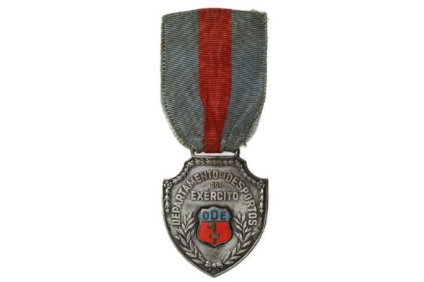 MEDALHA DO DEPARTAMENTO DE DESPORTOS DO EXÉRCITO • AO GOLEADOR • TAÇA RONEY – 1954