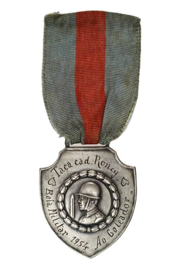 MEDALHA DO DEPARTAMENTO DE DESPORTOS DO EXÉRCITO • AO GOLEADOR • TAÇA RONEY – 1954 - Imagem 5