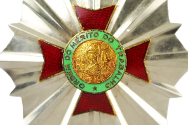 MEDALHA / PLACA DA ORDEM DO MÉRITO DO TRABALHO • GRAU GRANDE OFICIAL – ANOS 1950 - Imagem 2