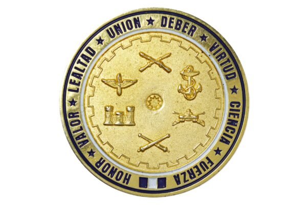 MEDALHA / CHALLENGE COIN DO EXÉRCITO DA GUATEMALA - Imagem 2