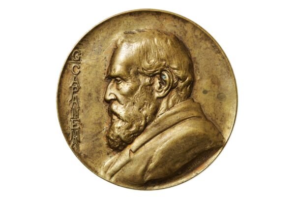 MEDALHA DE 50 ANOS DA FUNDAÇÃO DOS TELEGRAFOS DO BRASIL • BARÃO DE CAPANEMA • GIRARDET