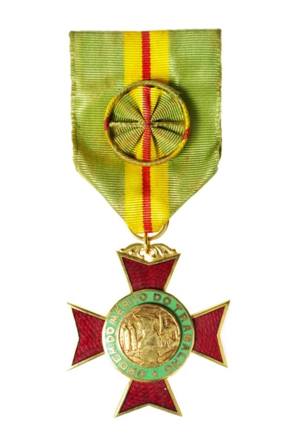 MEDALHA DA ORDEM DO MÉRITO DO TRABALHO • GRAU OFICIAL – ANOS 1950 - Imagem 3